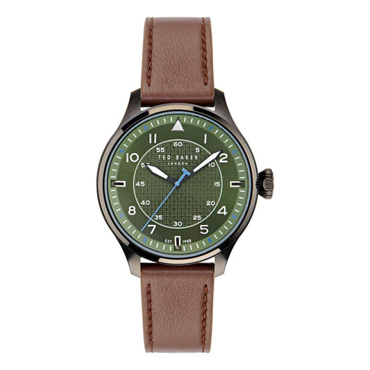 Ted Baker URBAN 44 mm Green Dial Men Analog Watch- BKPFMS401