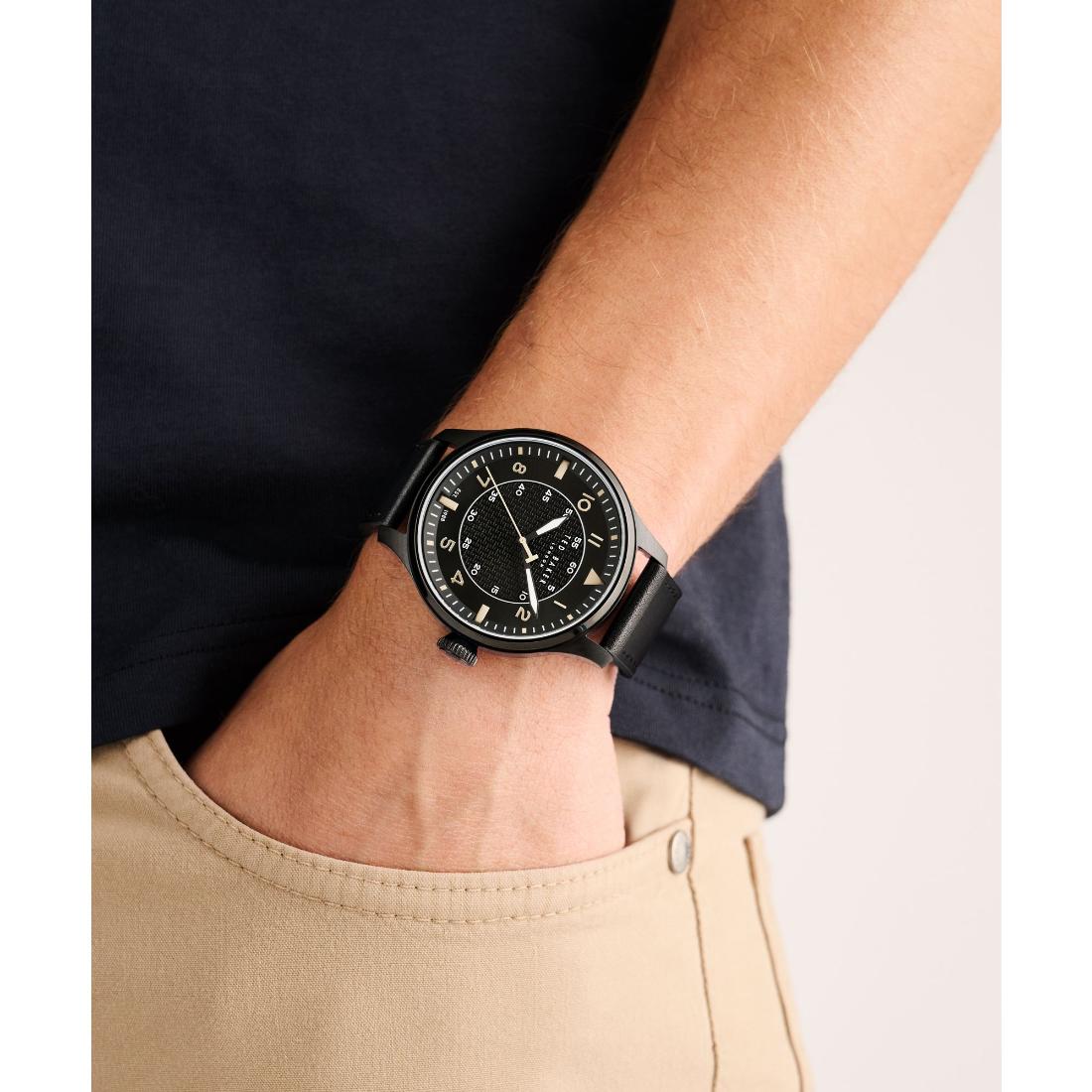 Ted Baker URBAN 44 mm Black Dial Men Analog Watch- BKPFMS404