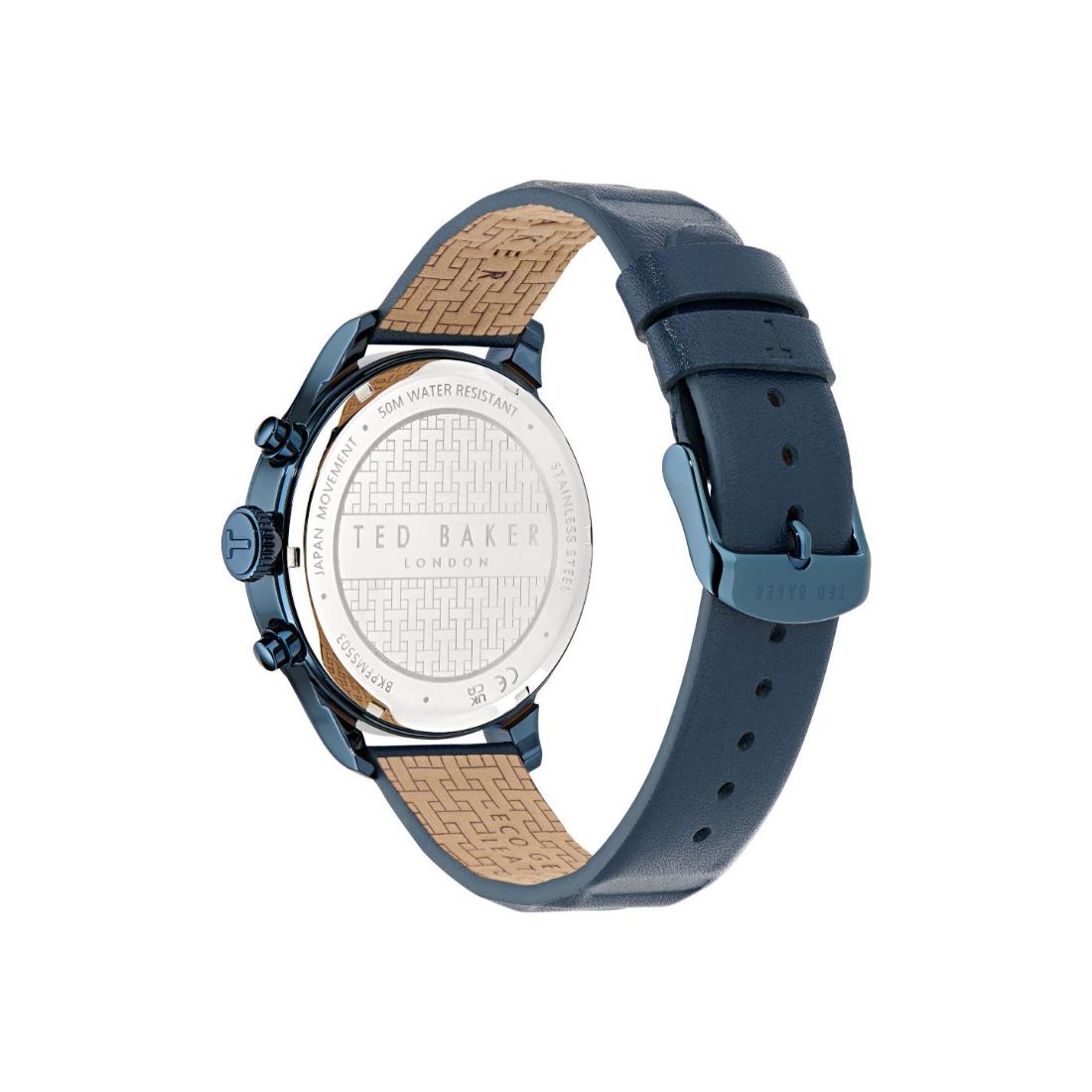 Ted Baker Fulmaar 44 mm Blue Dial Men Analog Watch BKPFMS503