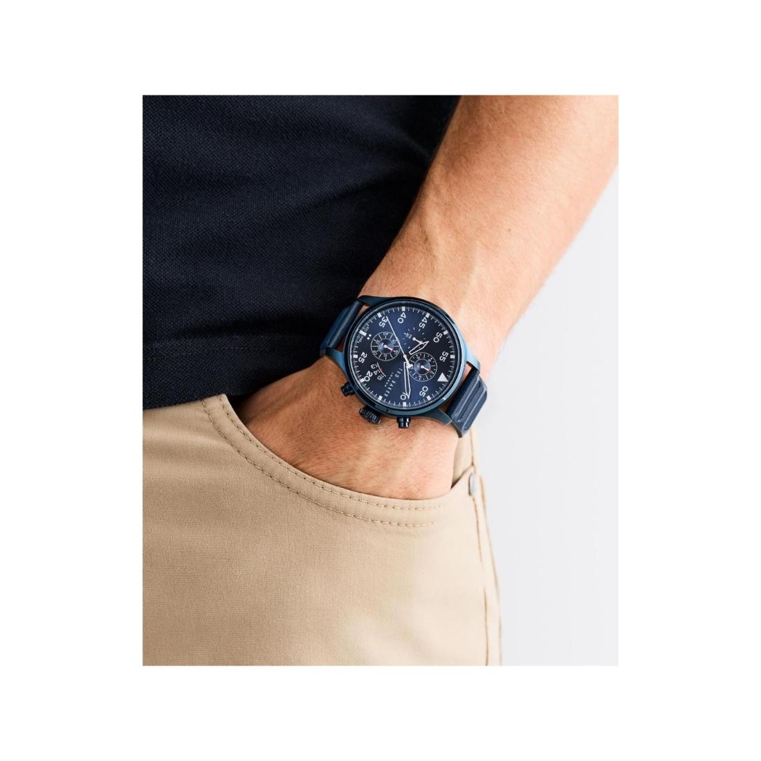 Ted Baker Fulmaar 44 mm Blue Dial Men Analog Watch BKPFMS503