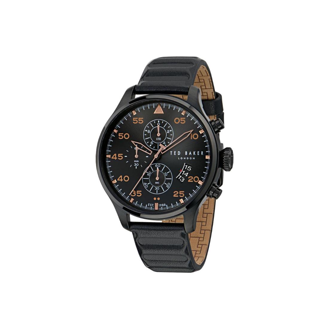 Ted Baker Fulmaar 44 mm Black Dial Men Analog Watch- BKPFMS504