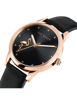 Ted Baker 34 mm 3 Hands FITZROVIA Flamingo Women Watch BKPFZF009