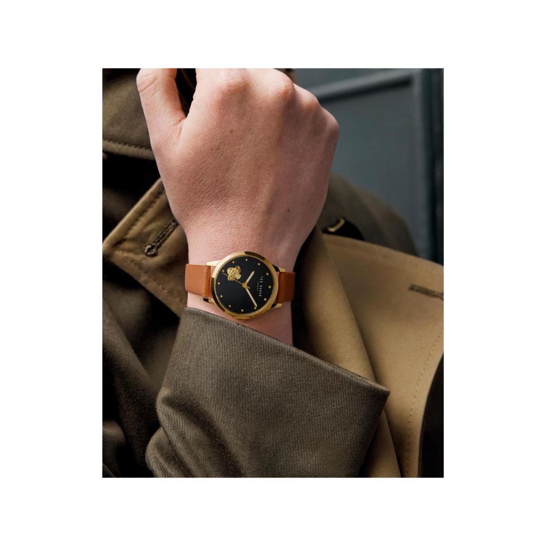 Ted Baker TB ICONIC Women 34 mm Black Dial Analog Watch BKPFZF204