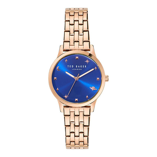 Ted Baker FASHION 34 mm Blue Dial Women Analog Watch- BKPFZS404