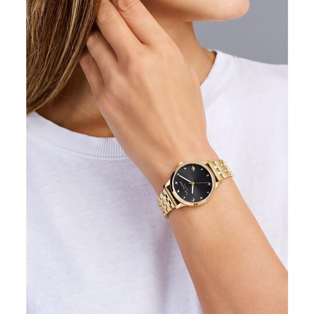 Ted Baker FASHION 34 mm Black Dial Women Analog Watch BKPFZS405