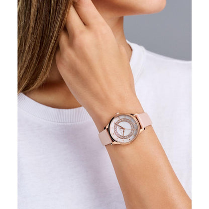 Ted Baker CLASSIC CHIC 34 mm Rose Gold Dial Women Analog Watch- BKPFZS409