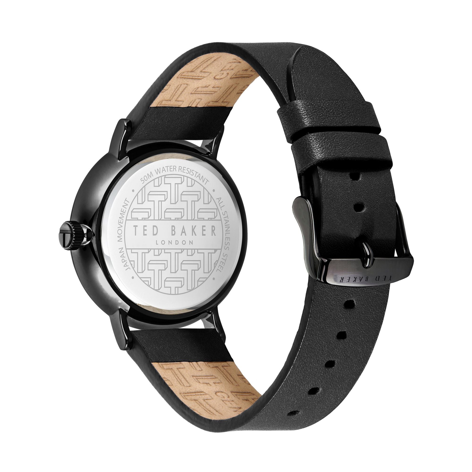 Ted Baker Black Dial Men Watch BKPGLF201