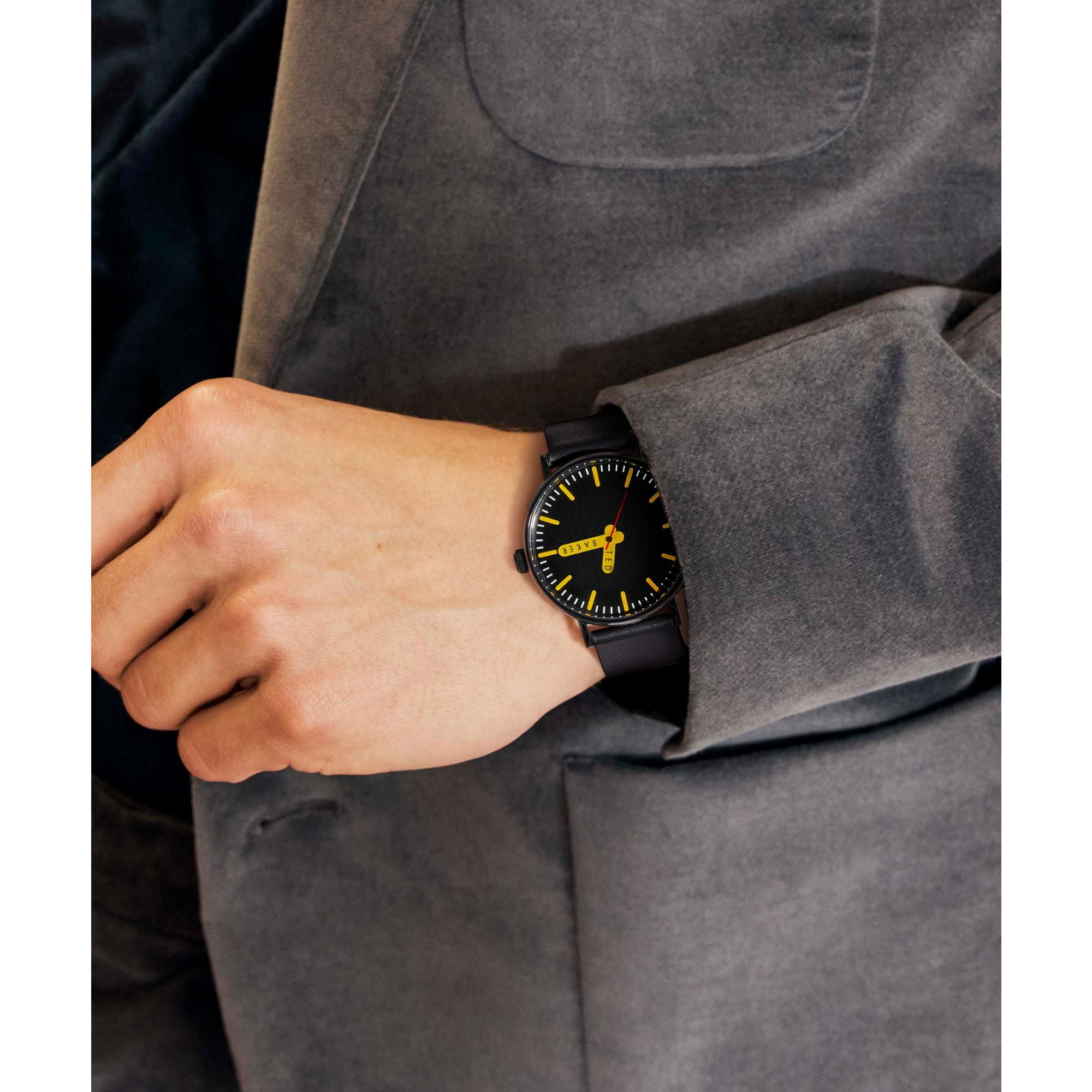 Ted Baker Black Dial Men Watch BKPGLF201