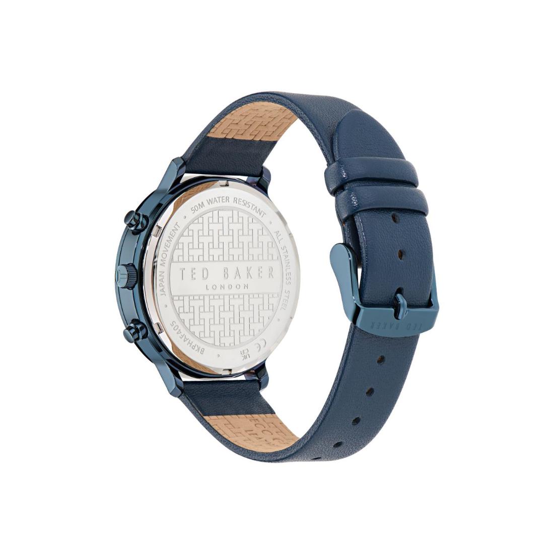 Ted Baker Haarvin 44 mm Blue Dial Men Analog Watch BKPHAF405