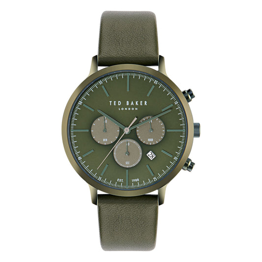 Ted Baker Haarvin 44 mm Green Dial  Men Analog Watch- BKPHAF406