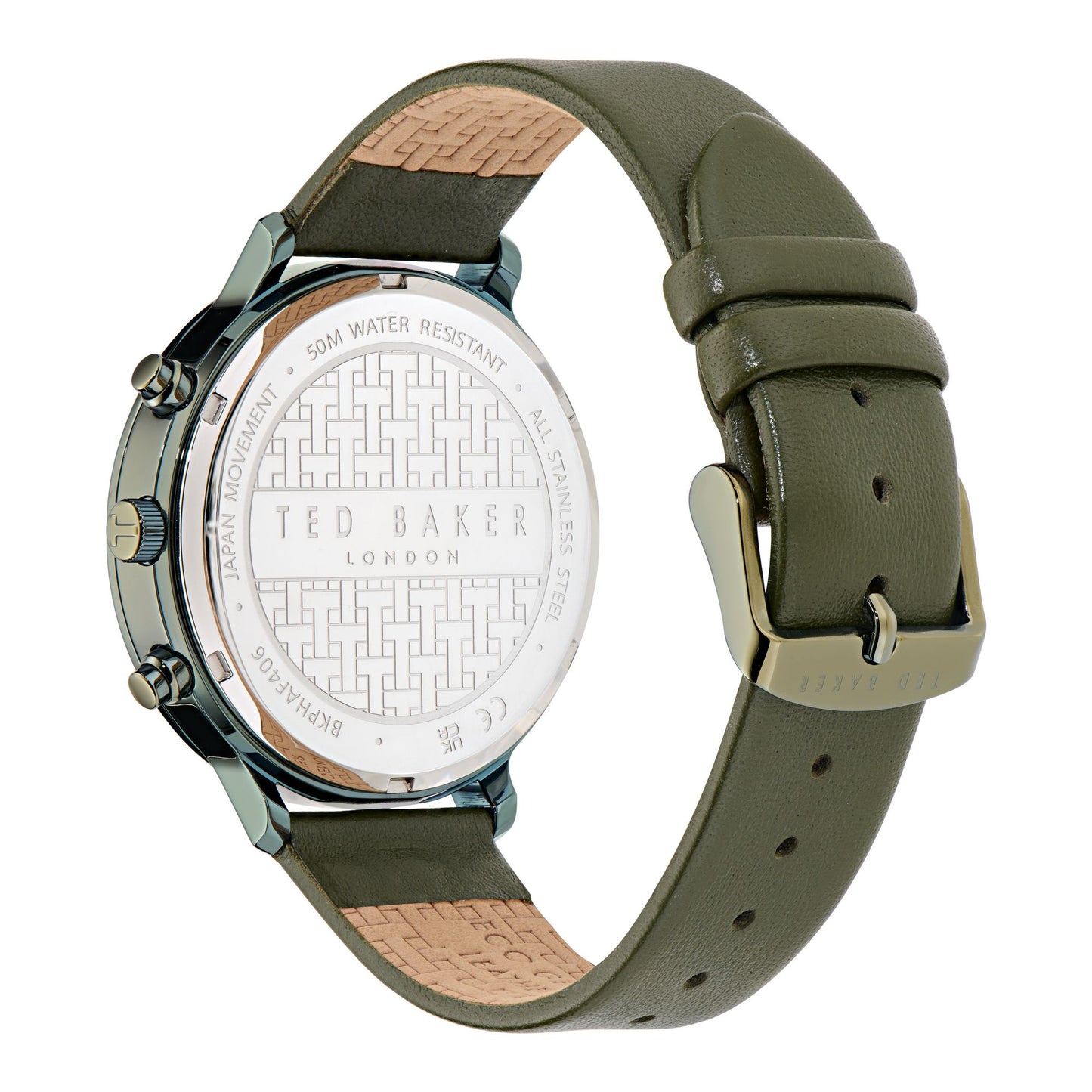 Ted Baker Haarvin 44 mm Green Dial  Men Analog Watch- BKPHAF406