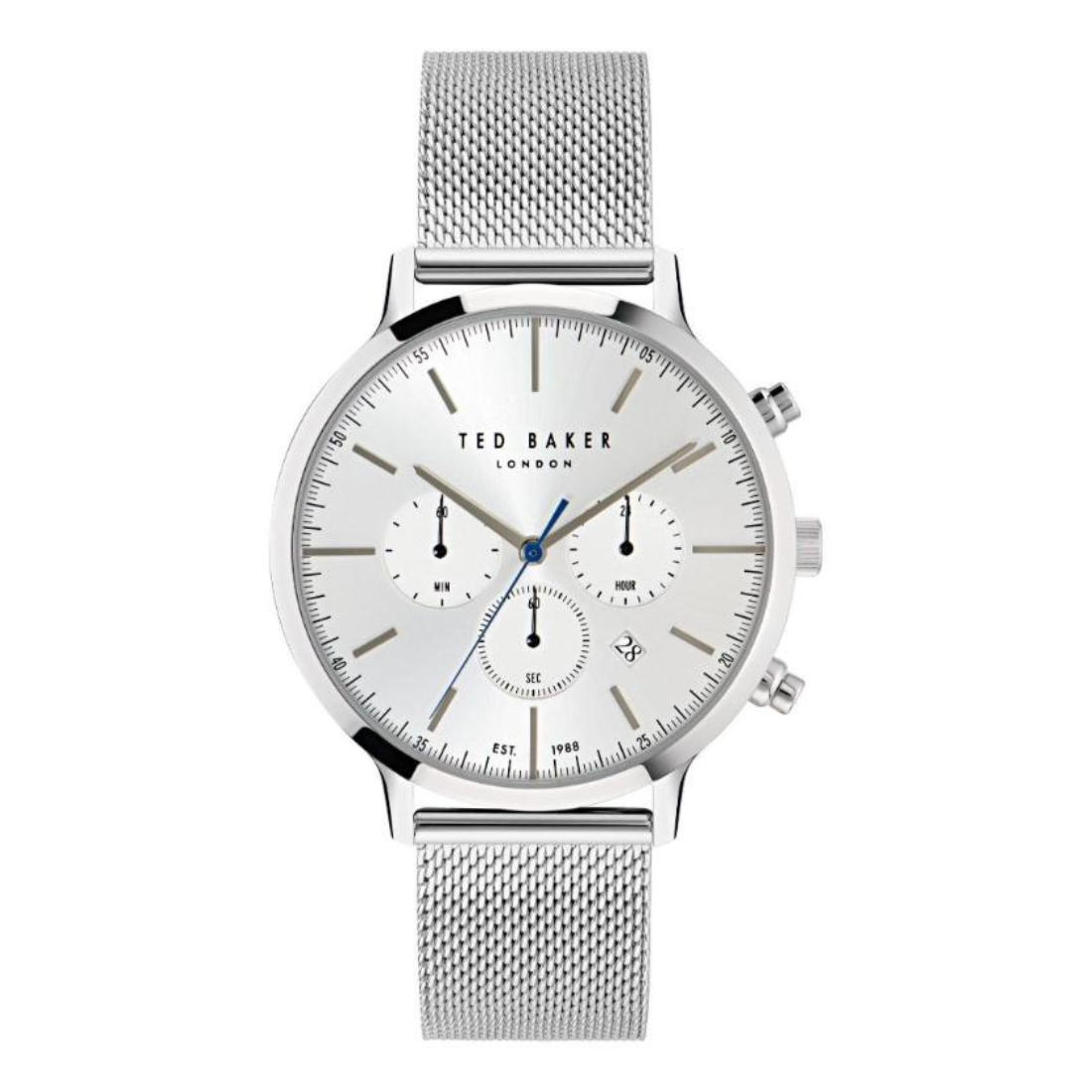 Ted Baker Haarvin 44 mm Silver Tone Dial Men Analog Watch BKPHAF408