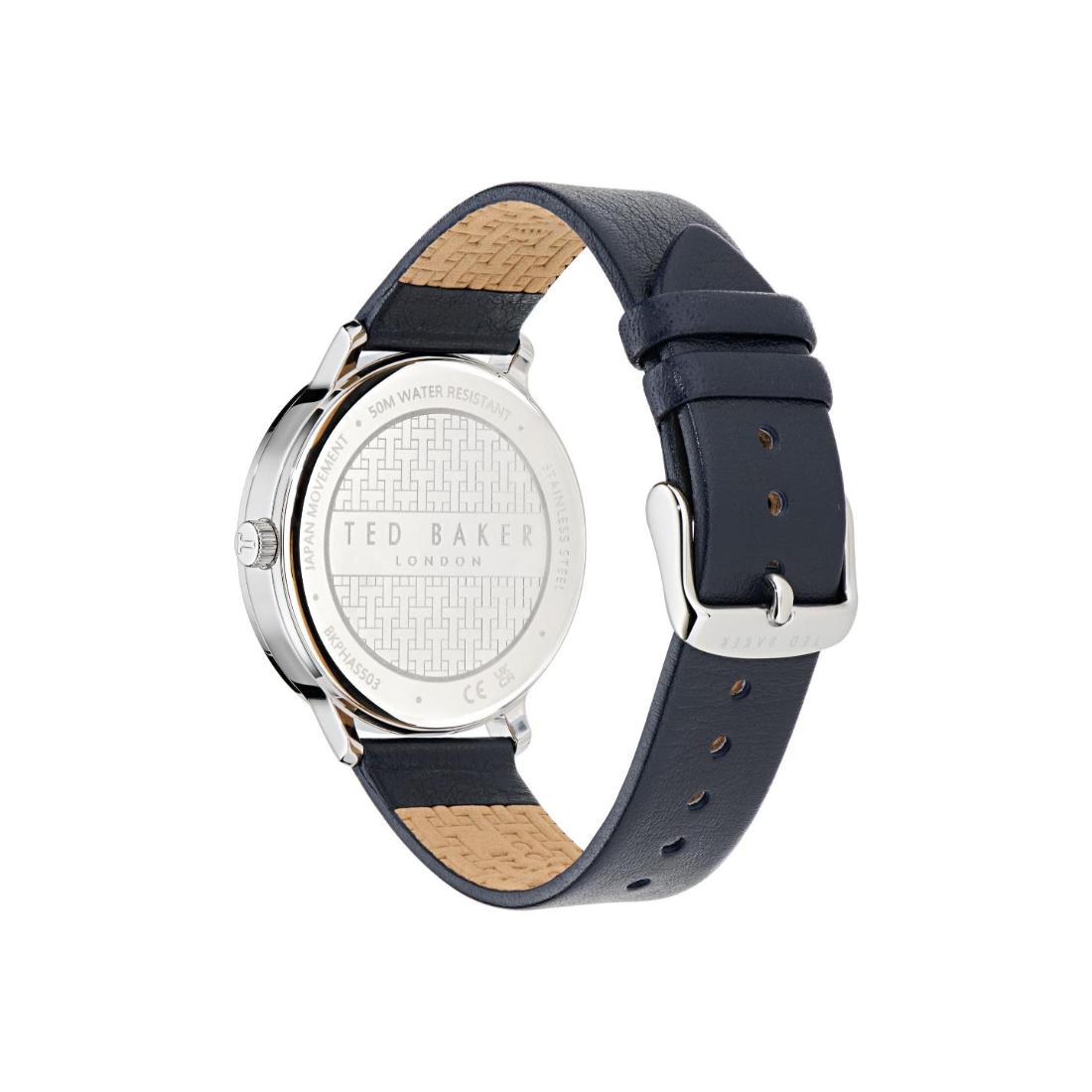 Ted Baker Haarvin 42 mm Blue Dial Men Analog Watch- BKPHAS503