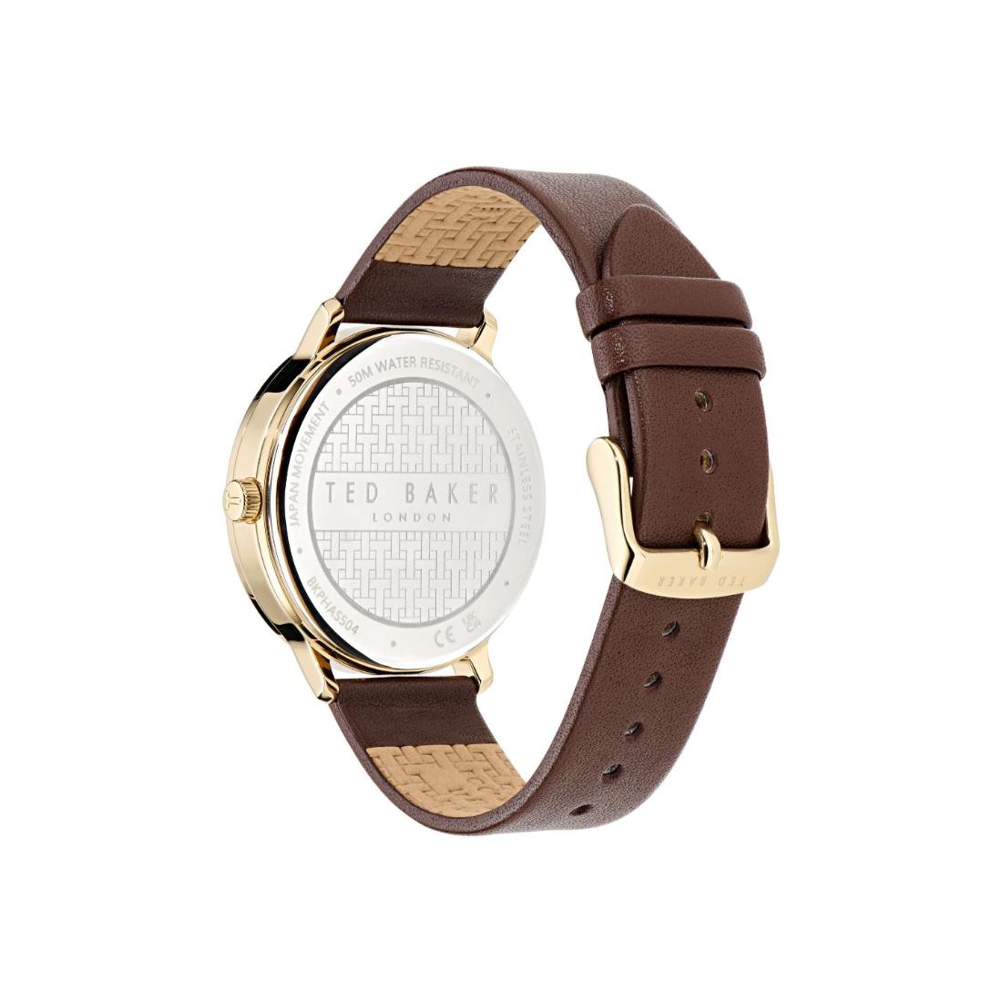 Ted Baker Haarvin 42 mm Black Dial Men Analog Watch- BKPHAS504