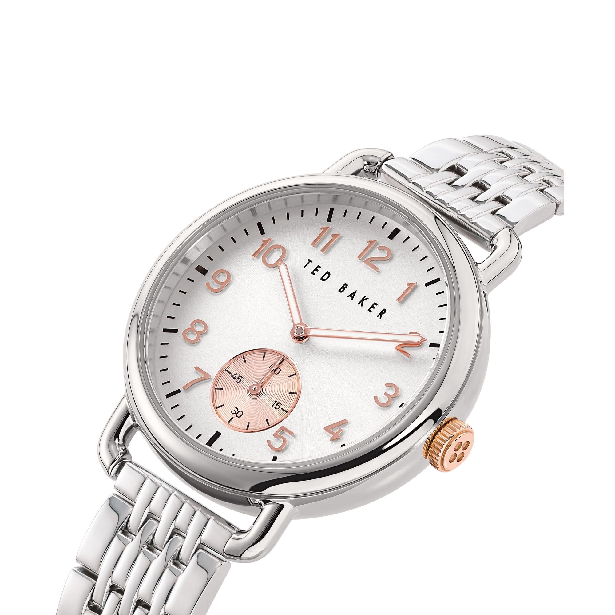 Ted Baker Silver Tone Dial Women Watch BKPHHF901