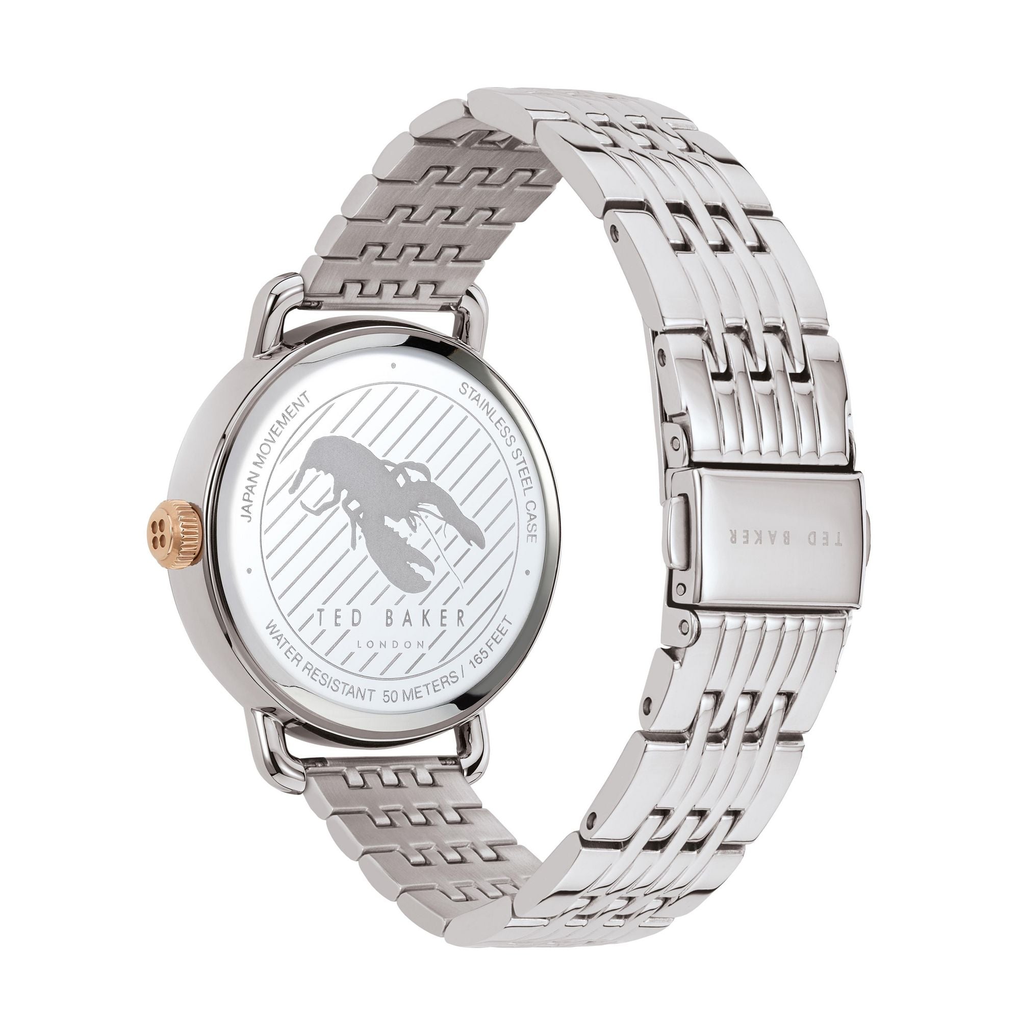 Ted Baker Silver Tone Dial Women Watch BKPHHF901