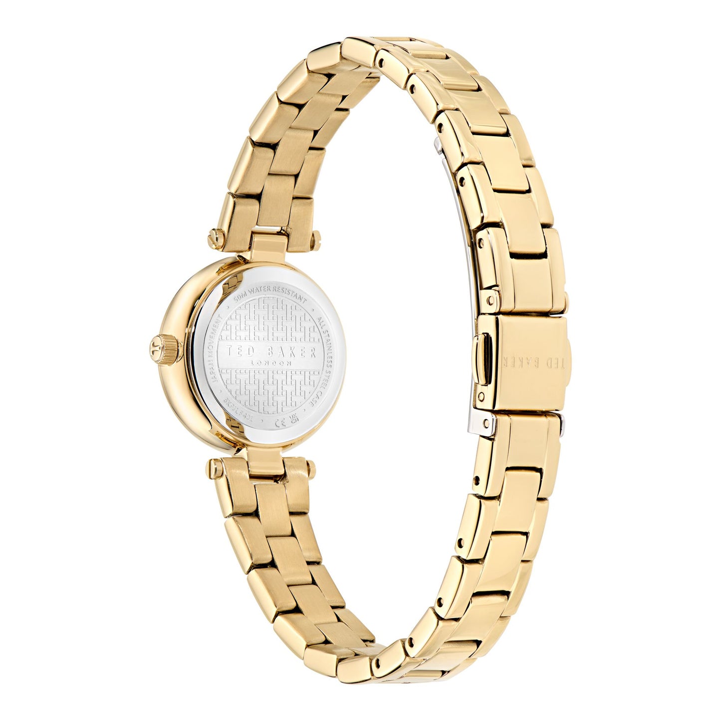 Ted Baker Jolyye 24 mm Gold Tone Dial Women Analog Watch BKPJLF401