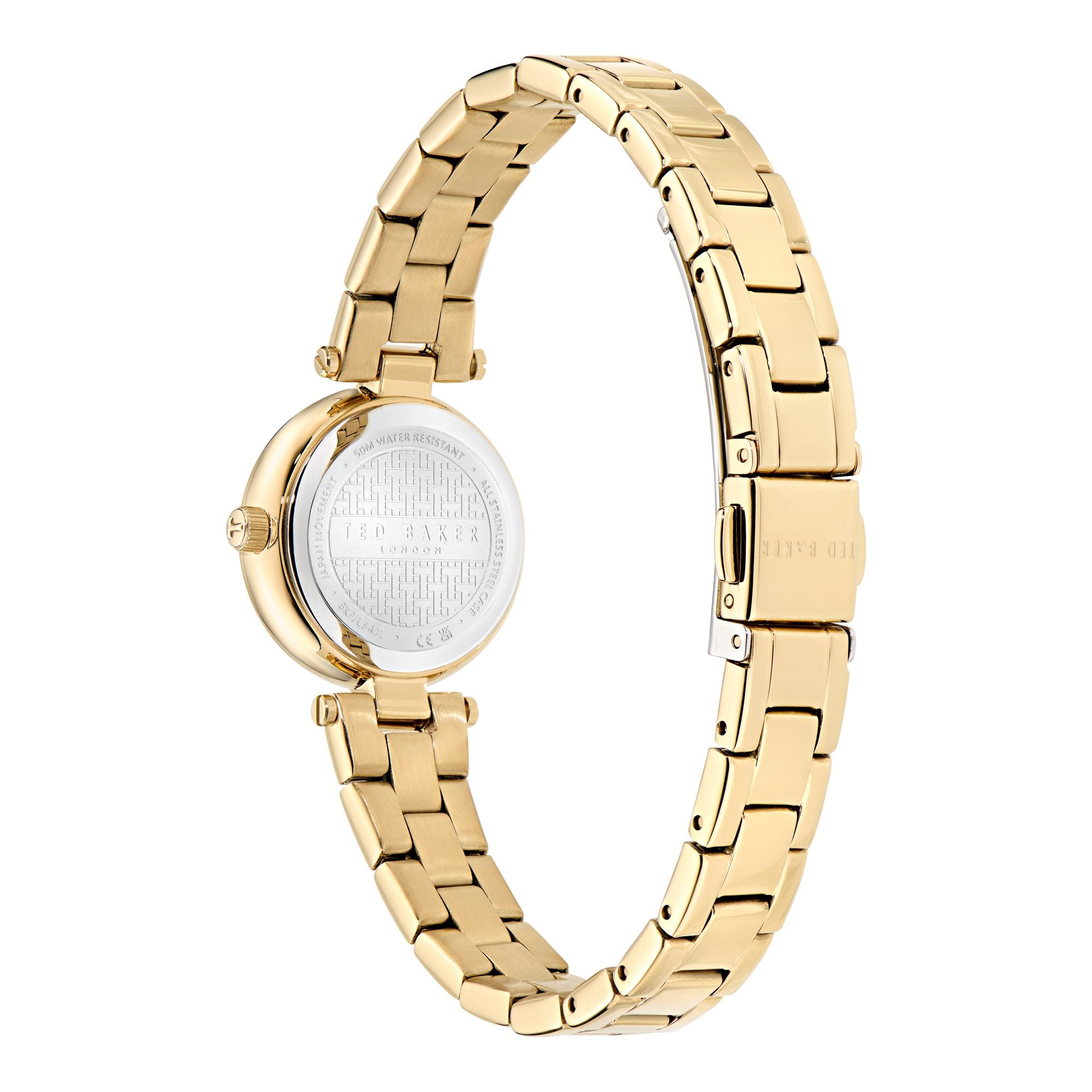 Ted Baker Jolyye 24 mm Gold Tone Dial Women Analog Watch BKPJLF401
