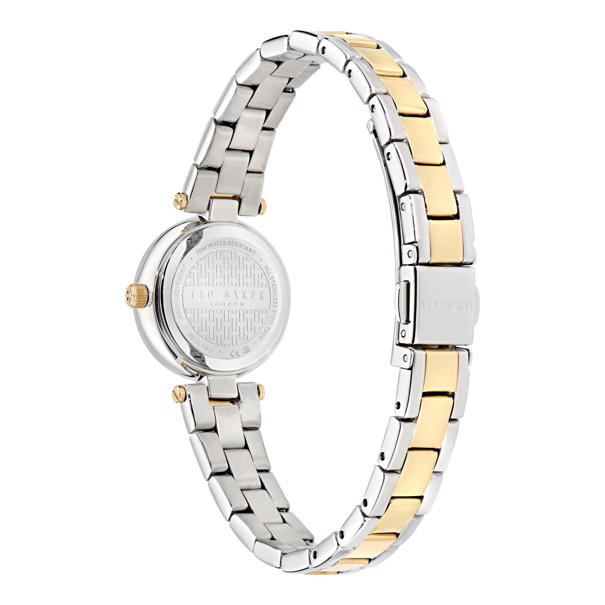 Ted Baker Jolyye 24 mm Silver Tone Dial Women Analog Watch BKPJLF403