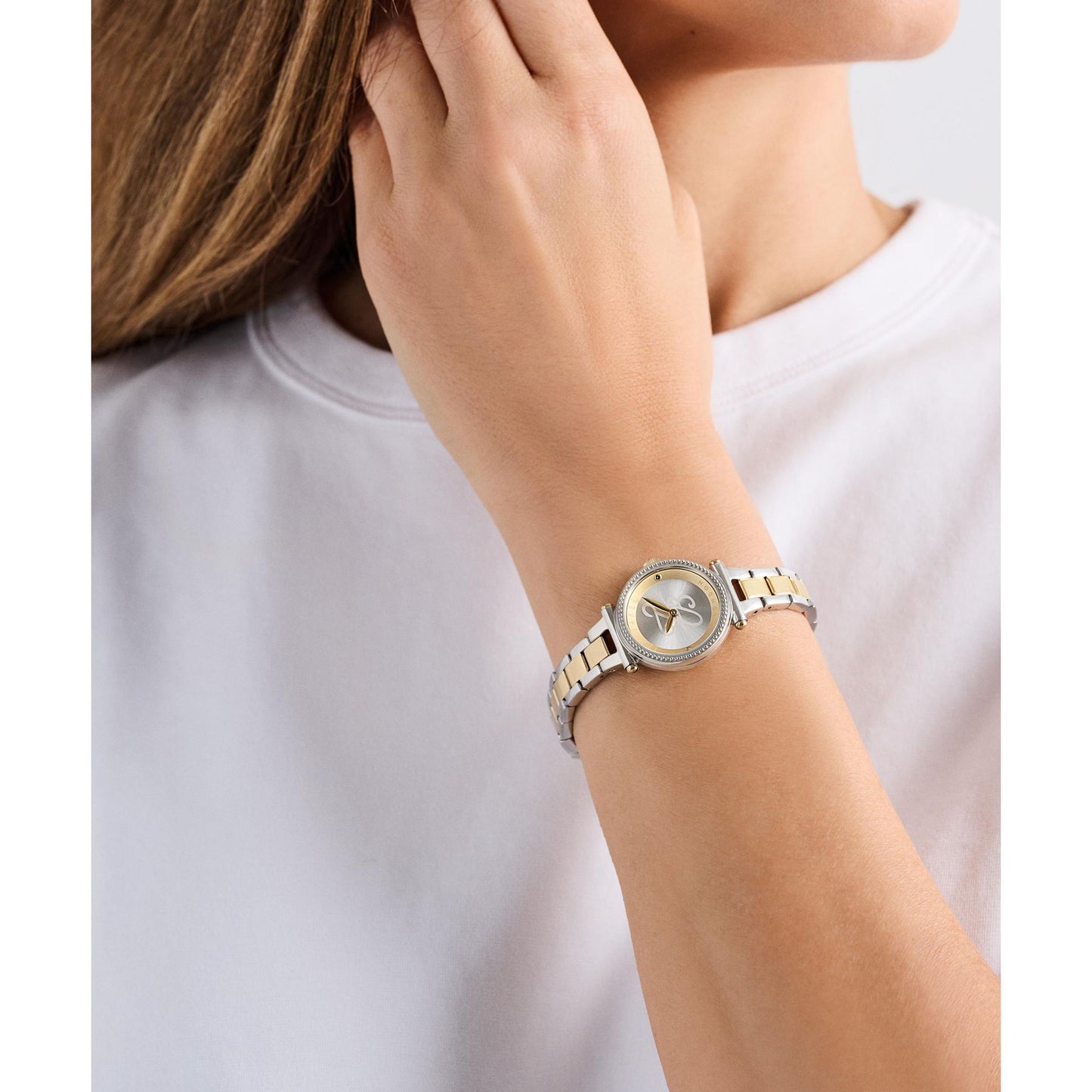 Ted Baker Iconic 26 mm Silver Dial Women Watch- BKPJLF503