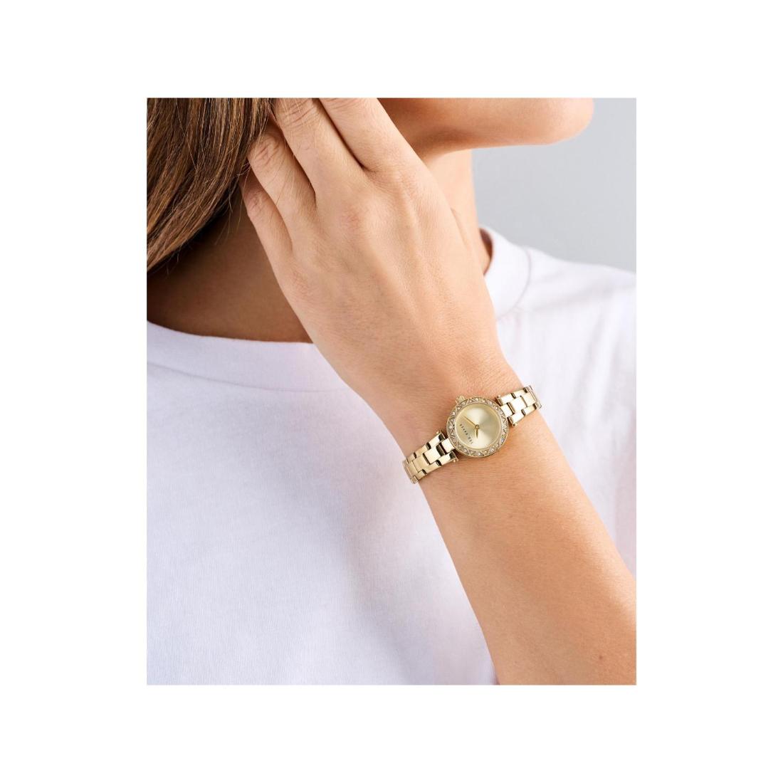 Ted Baker Jolyye 24 mm Gold Tone Dial Women Analog Watch BKPJLS505