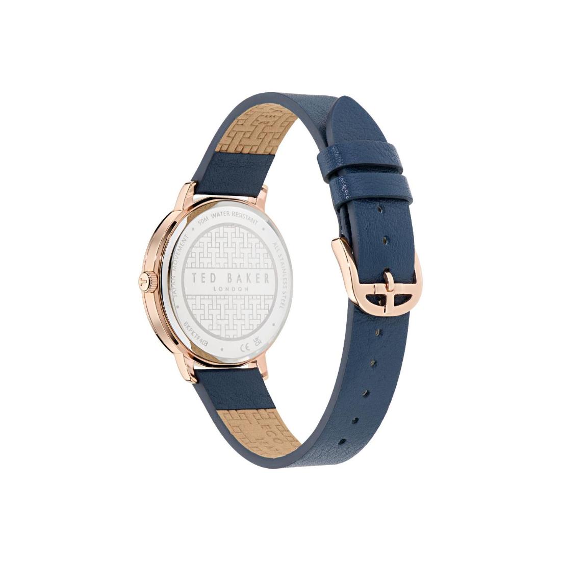 Ted Baker Keythlin Fashion 36 mm Blue Dial Women Analog Watch BKPKTF403