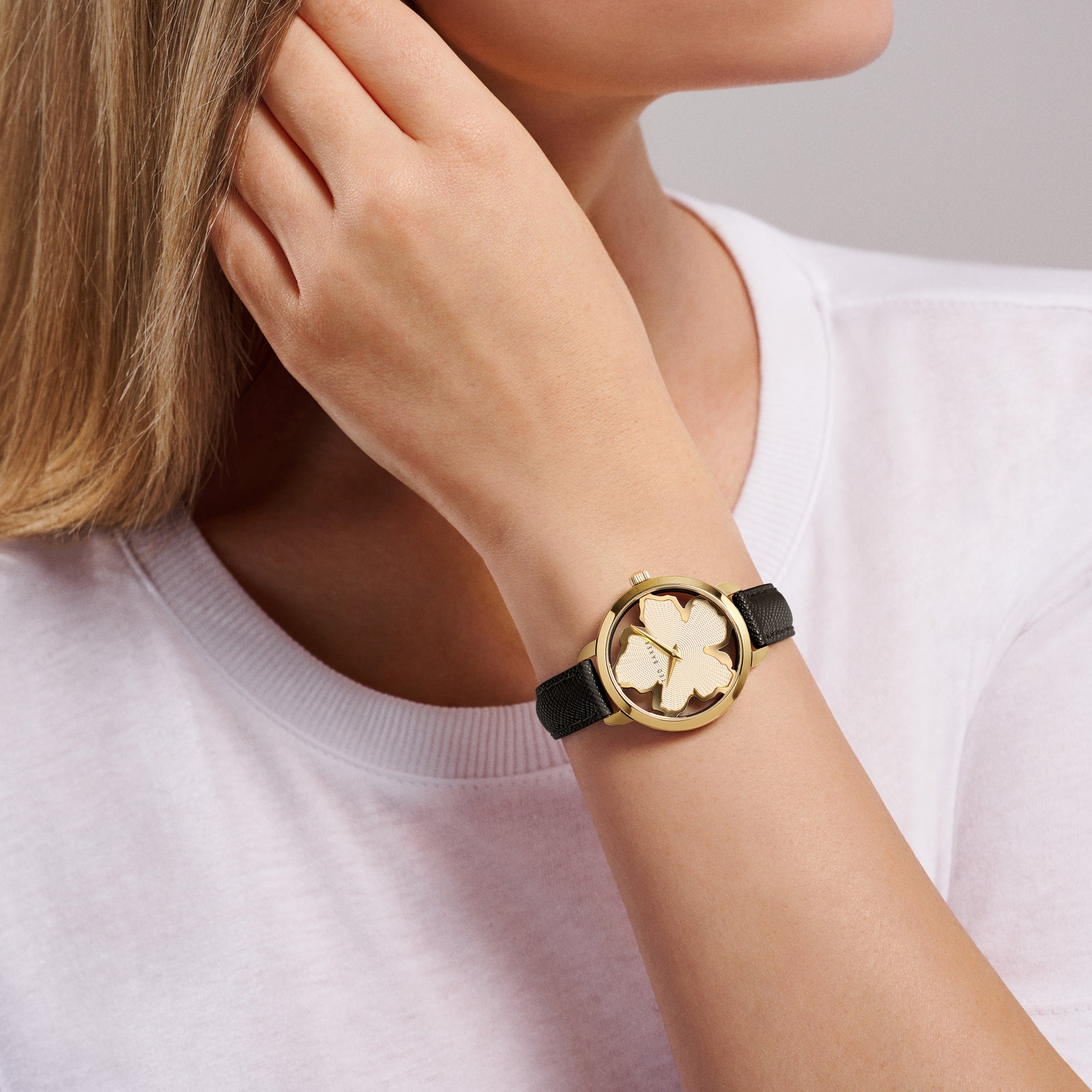 Ted Baker 36 mm Beige Dial Women Watch BKPLIS304