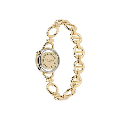 Ted Baker Lilabel 28 mm Gold-Tone Dial Women Analog Watch- BKPLIS501