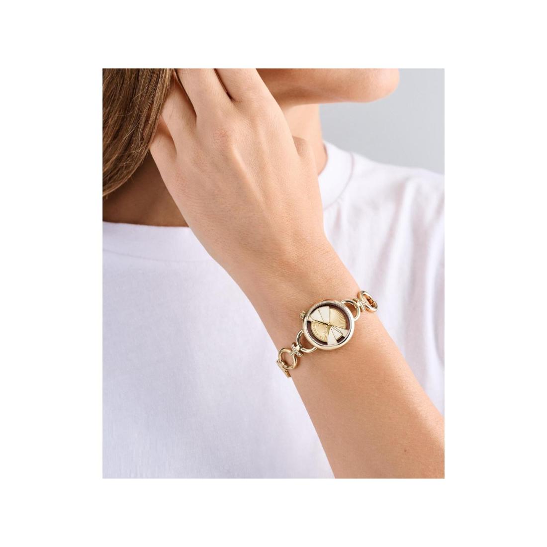 Ted Baker Lilabel 28 mm Gold-Tone Dial Women Analog Watch- BKPLIS501