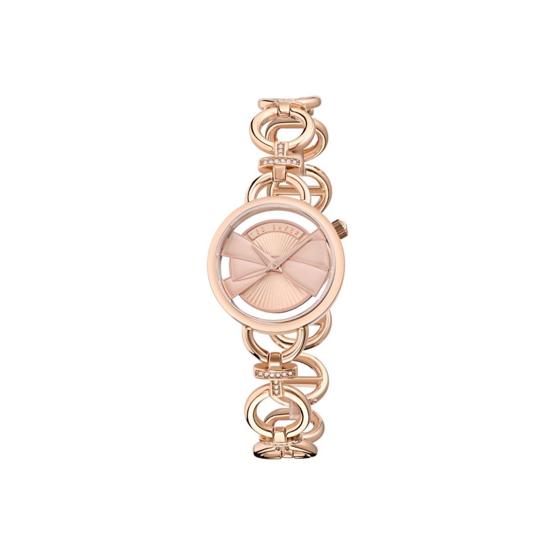 Ted Baker Lilabel 28 mm Rose Gold Tone Dial Women Analog Watch BKPLIS502