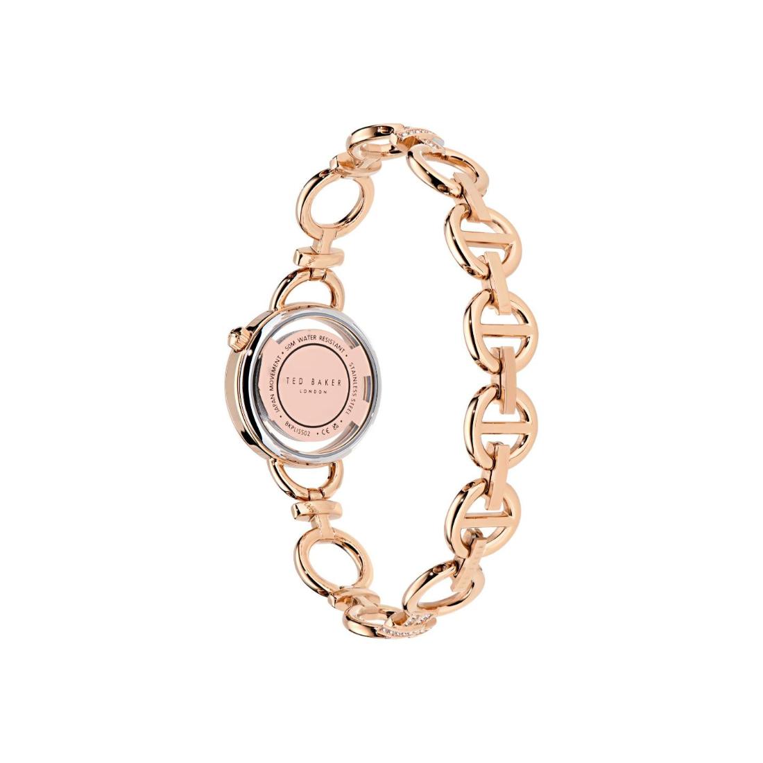 Ted Baker Lilabel 28 mm Rose Gold Tone Dial Women Analog Watch BKPLIS502