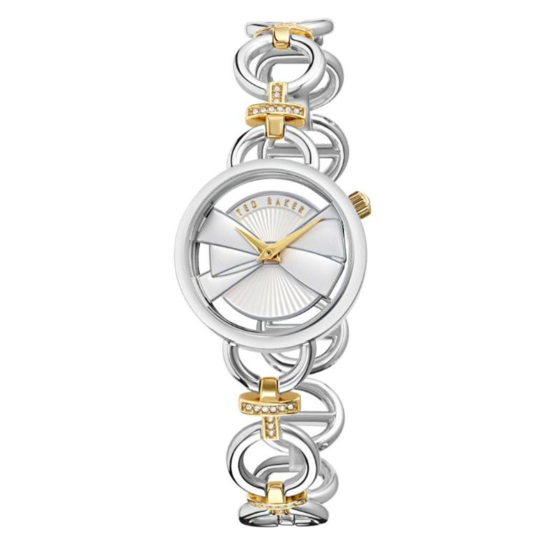 Ted Baker Lilabel 28 mm Silver Tone Dial Women Analog Watch BKPLIS503