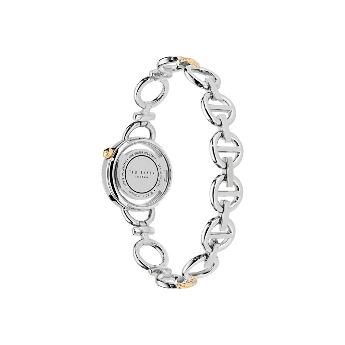 Ted Baker Lilabel 28 mm Silver Tone Dial Women Analog Watch BKPLIS503