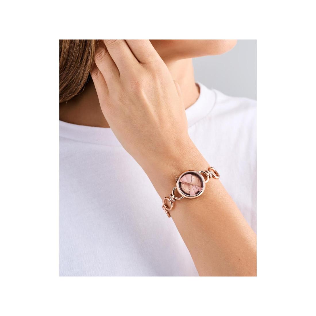 Ted Baker Lilabel 28 mm Silver Tone Dial Women Analog Watch BKPLIS503