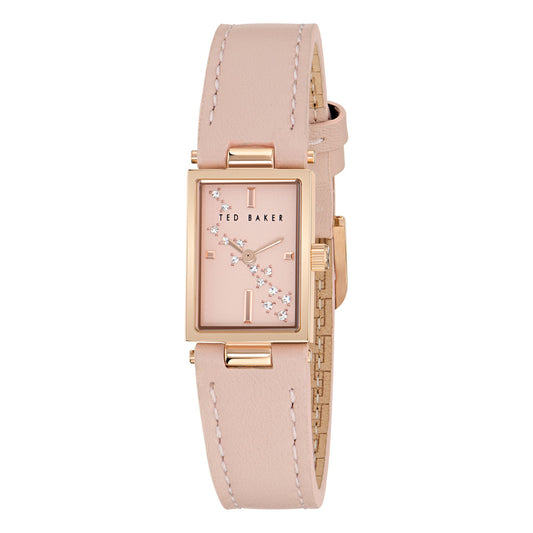 Ted Baker Classic Chic 16 mm Rose Gold Women Watch- BKPLLF502