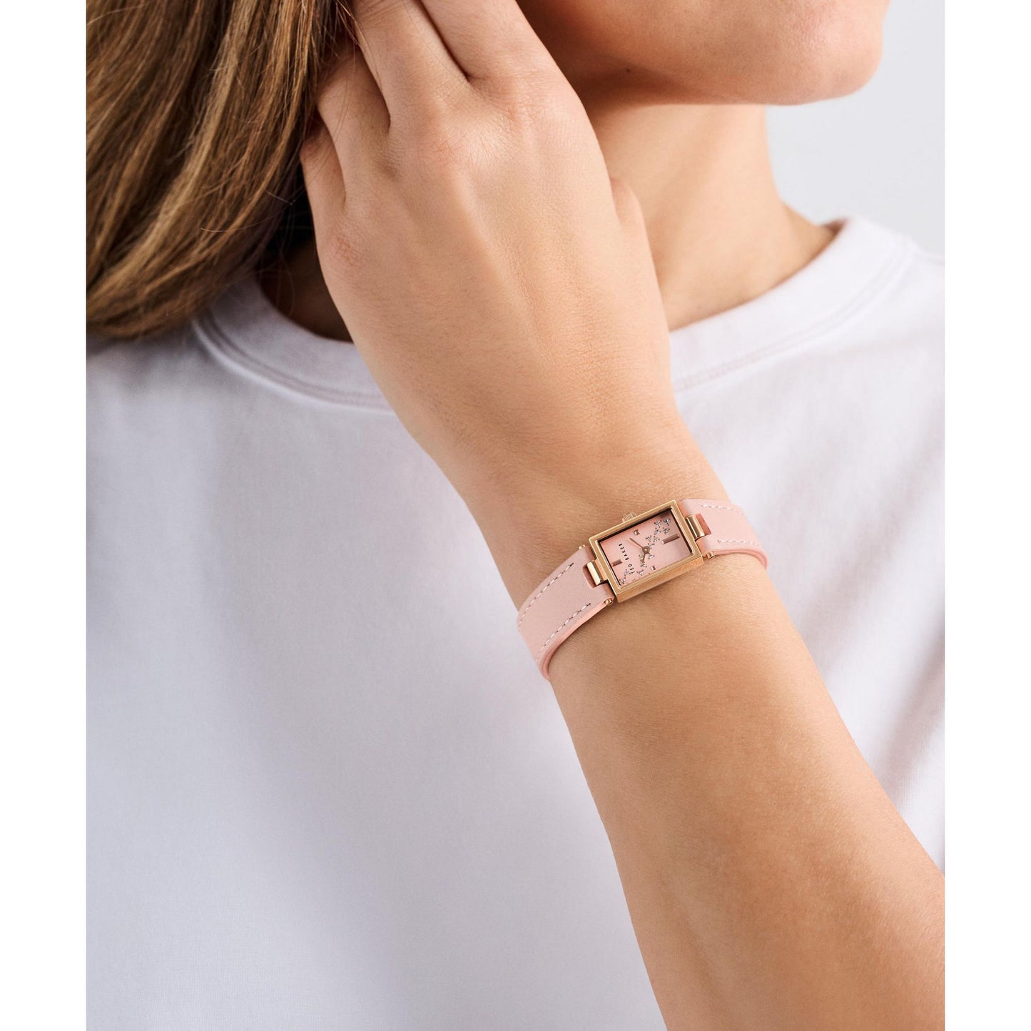 Ted Baker Classic Chic 16 mm Rose Gold Women Watch- BKPLLF502