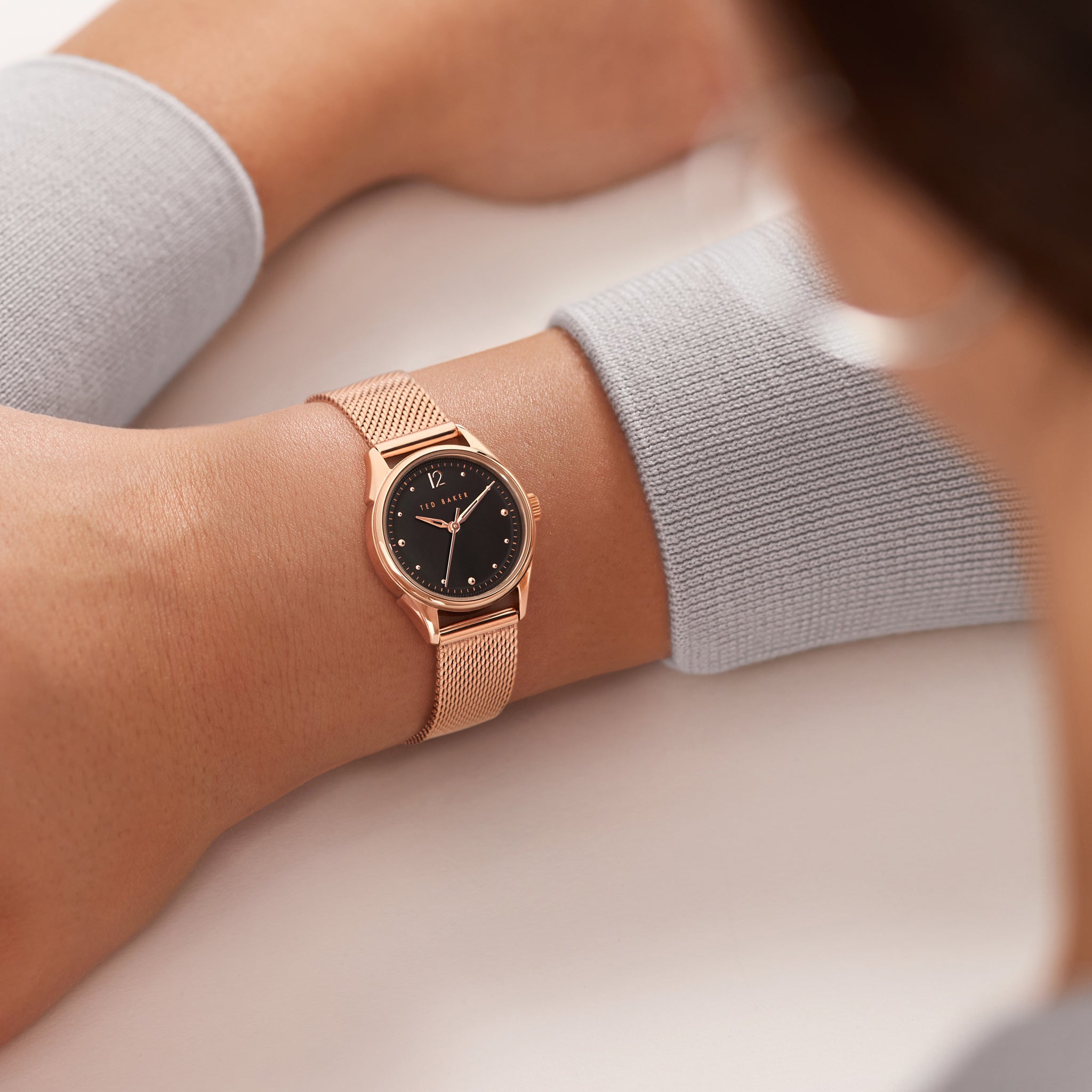 Ted Baker Black Dial Women Watch BKPLUS209