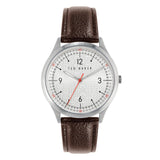 Ted Baker Silver Tone Dial Men Watch BKPMHS112