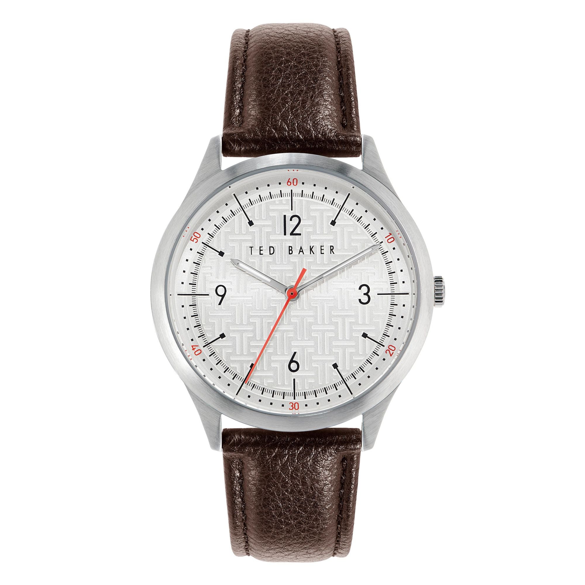 Ted Baker Silver Tone Dial Men Watch BKPMHS112