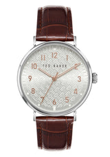 Ted Baker Silver Tone Dial Men Watch BKPMMS115