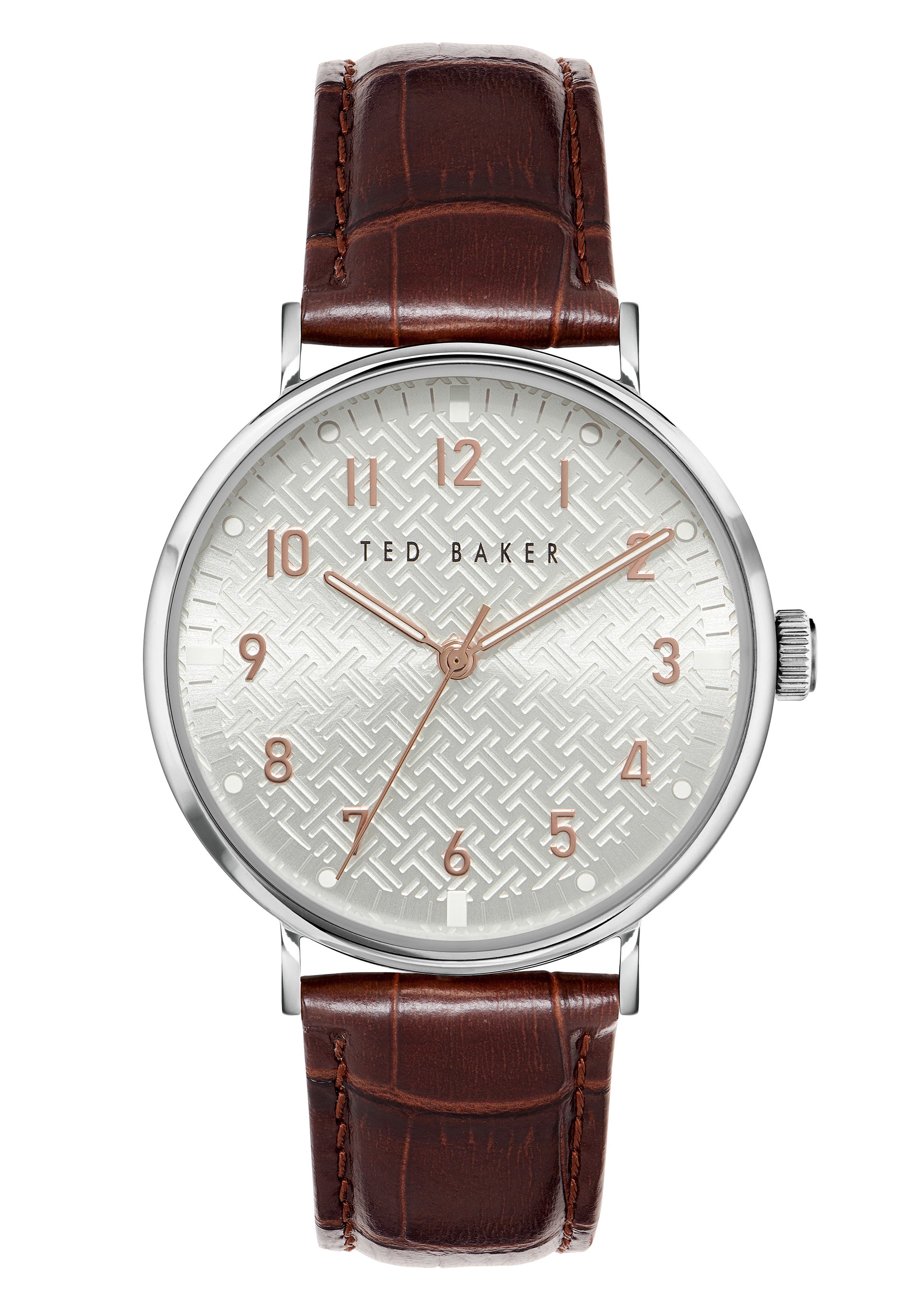 Ted Baker Silver Tone Dial Men Watch BKPMMS115