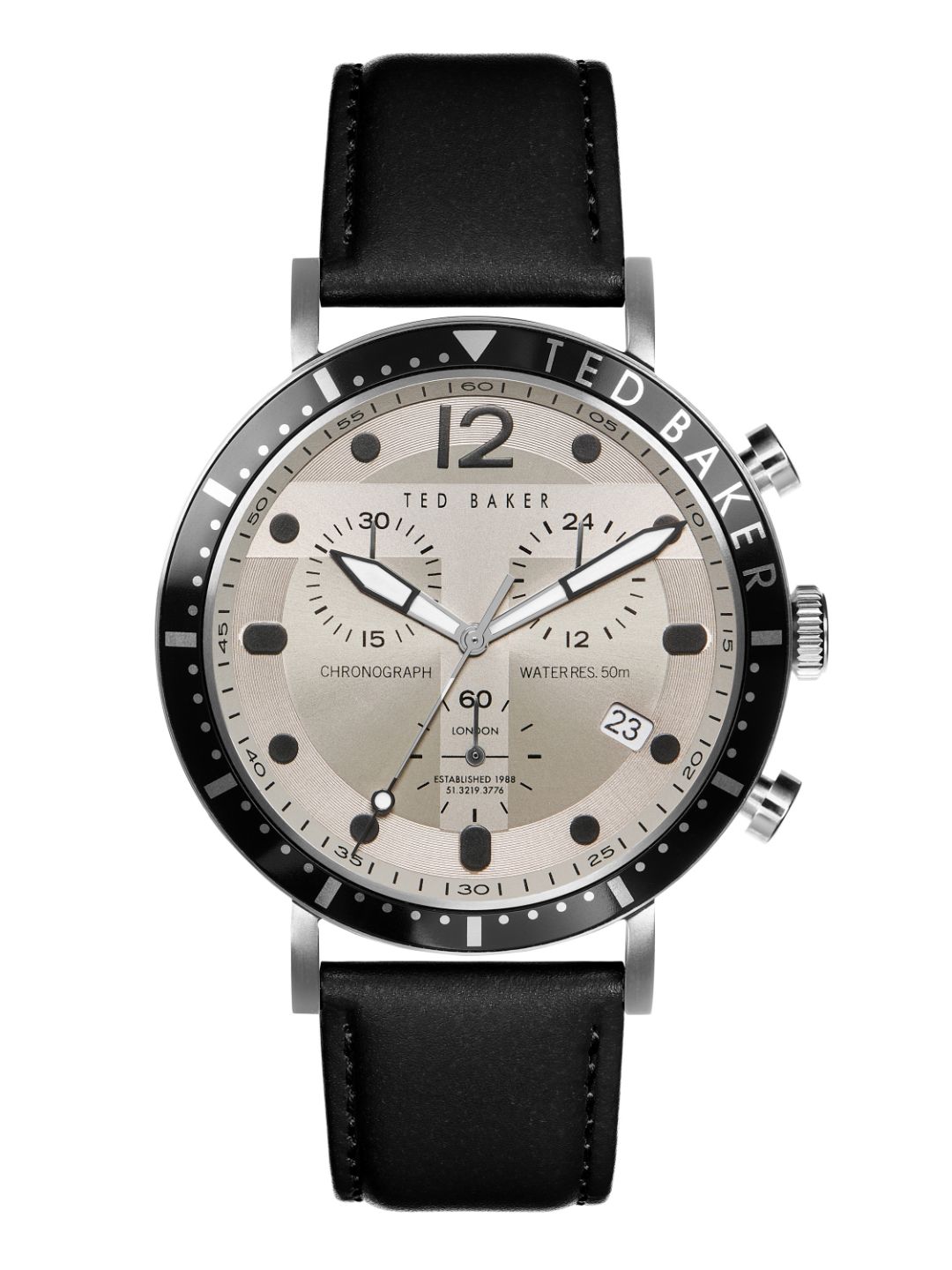 Ted Baker Analog Beige Dial Men Watch BKPMRS205