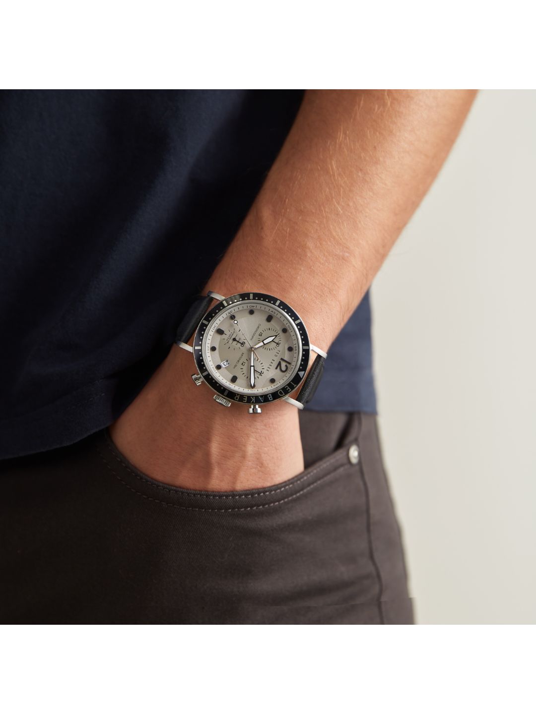 Ted Baker Analog Beige Dial Men Watch BKPMRS205