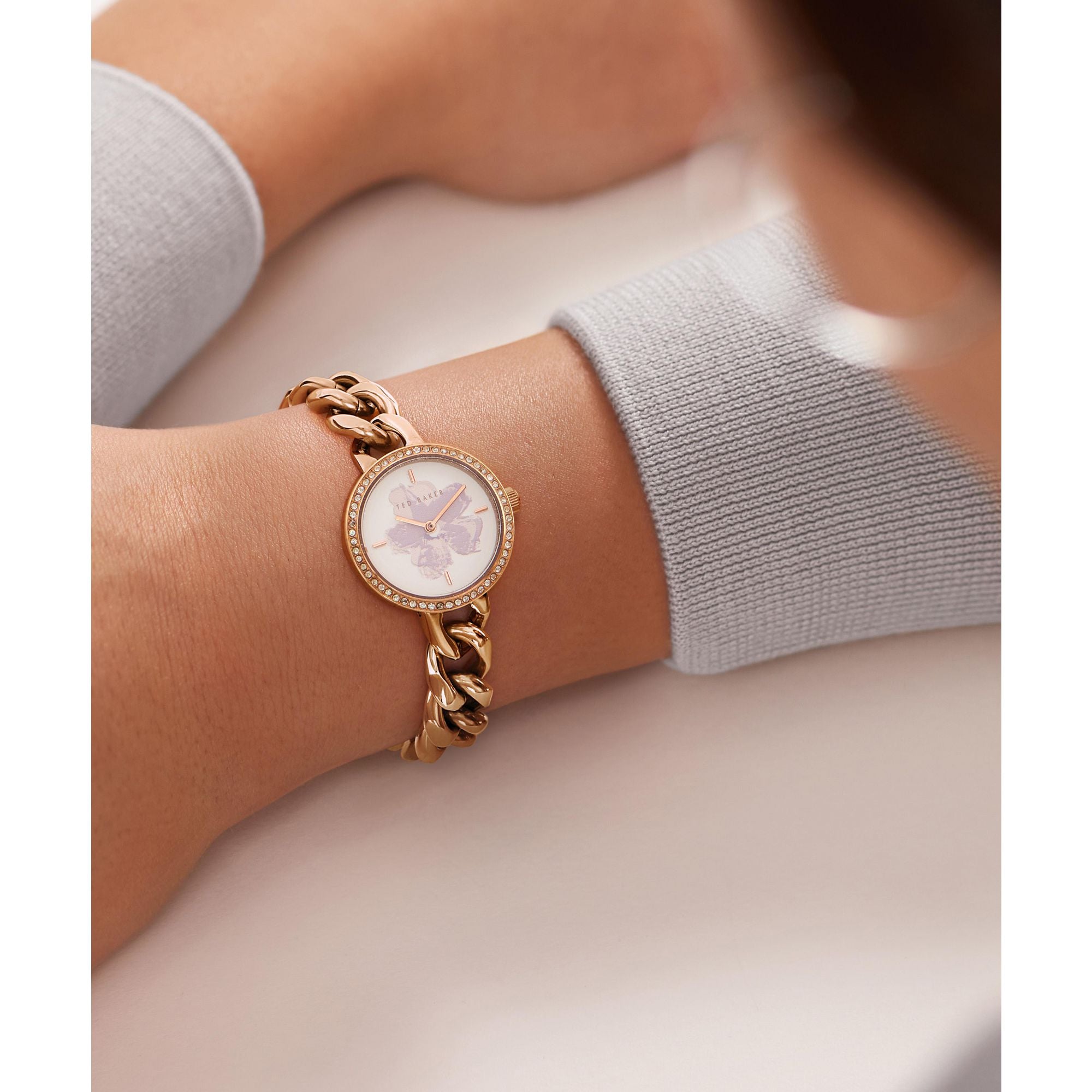 Ted Baker Champagne Dial Women Watch BKPMSS204