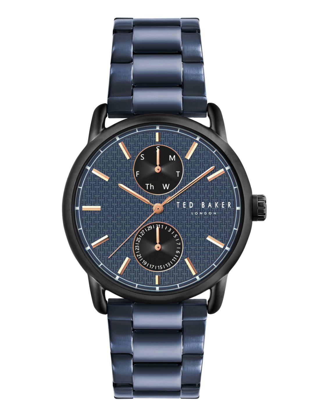 Ted Baker 42 mm Oliver Men Blue Wrist Watch Bkpols303
