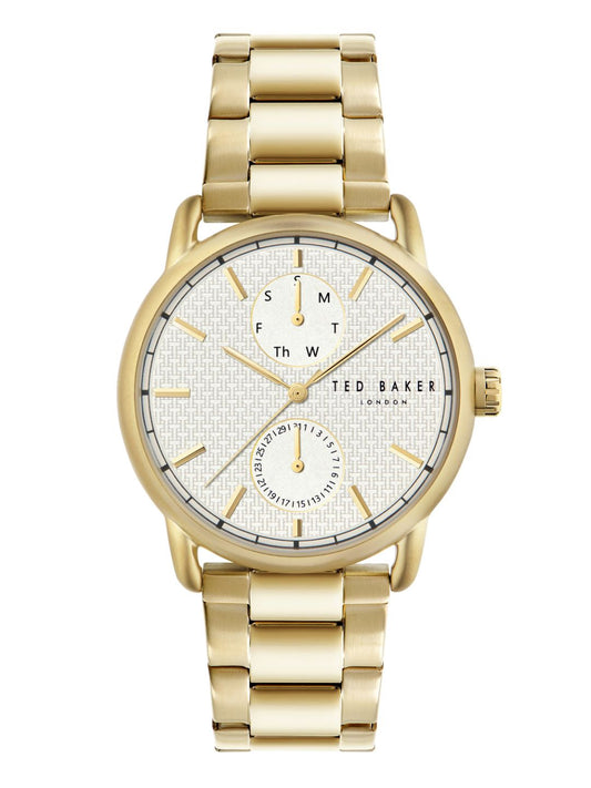 Ted Baker Oliiver Men Silver-tone Wrist Watch - Bkpols305