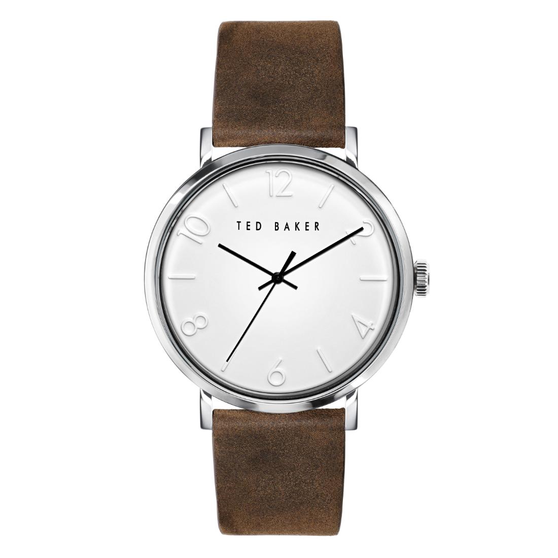 Ted Baker Men 43 mm Size Analog White Dial Watch - BKPPGF112