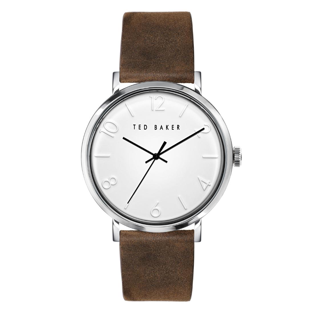 Ted Baker Men 43 mm Size Analog White Dial Watch BKPPGF112