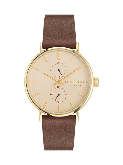 Ted Baker Beige Dial Men Watch - BKPPGF302