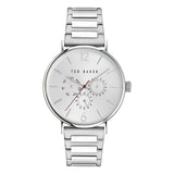 Ted Baker Silver Tone Dial Men Watch BKPPGF304